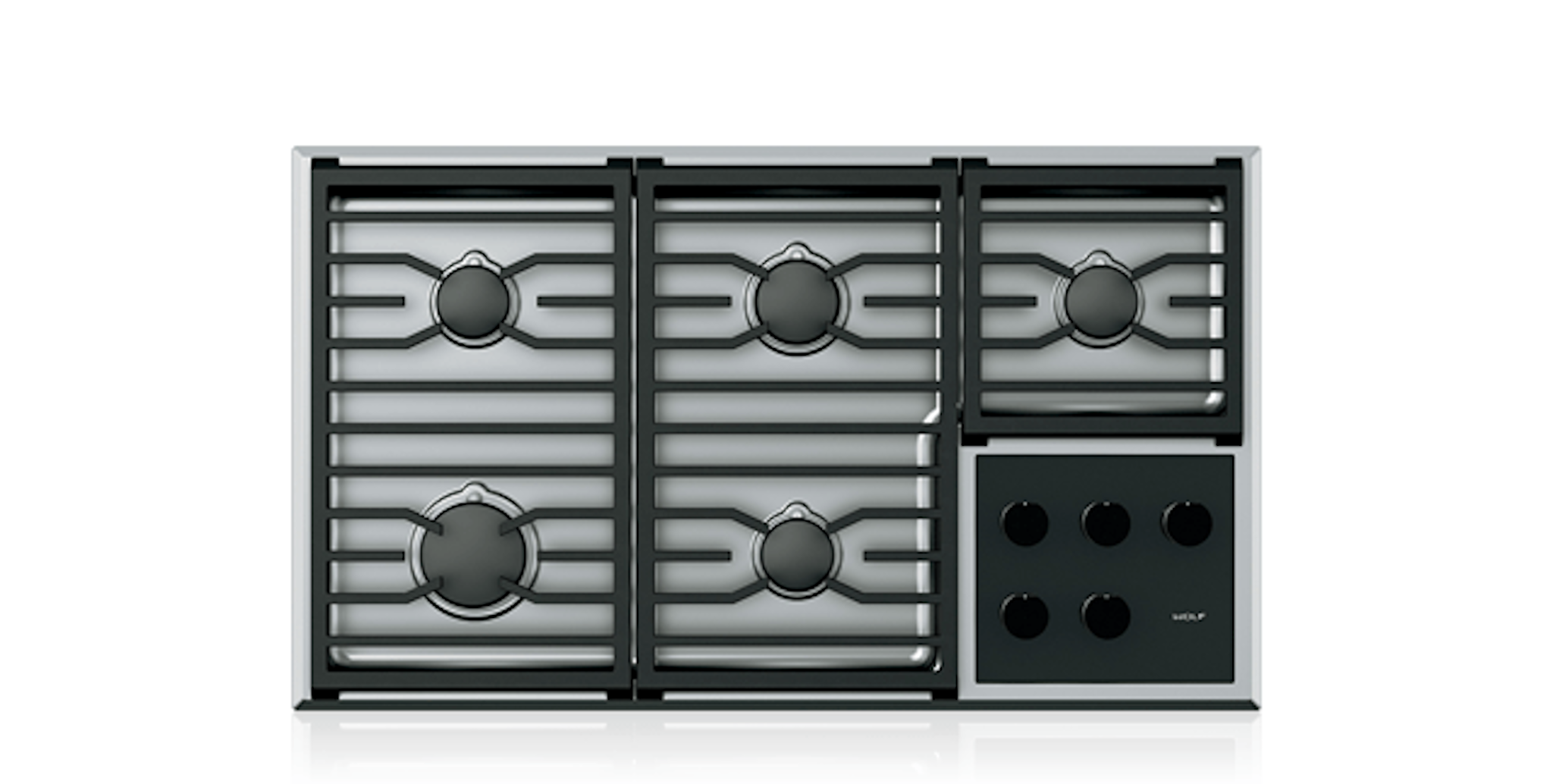 Wolf 36" Transitional Gas Cooktop / Lp"