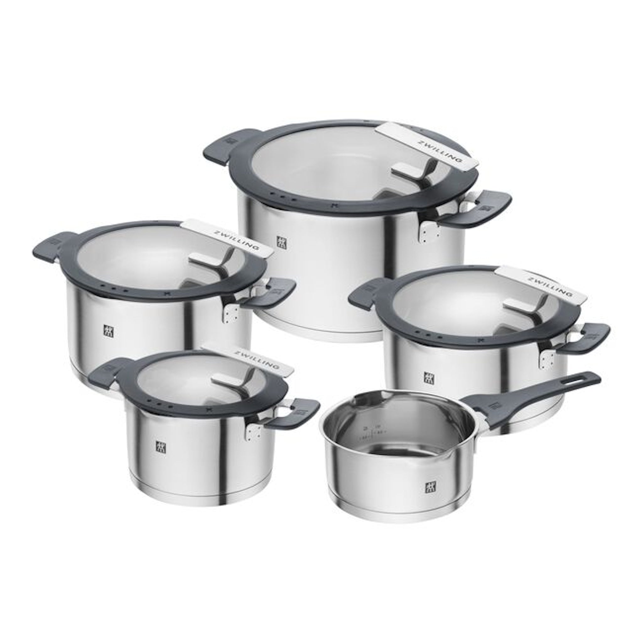 Zwilling Pot Simplity Set 5 Piece, Stainless Steel