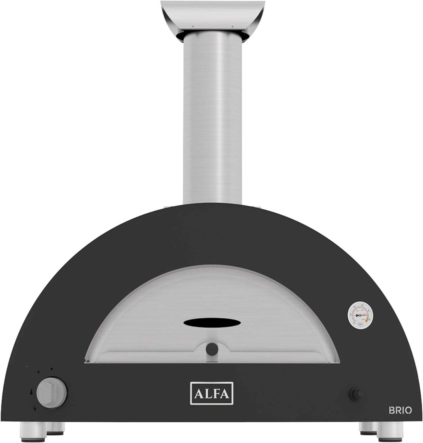 ALFA FORNI - Horno de Gas Plata y Negro image 0
