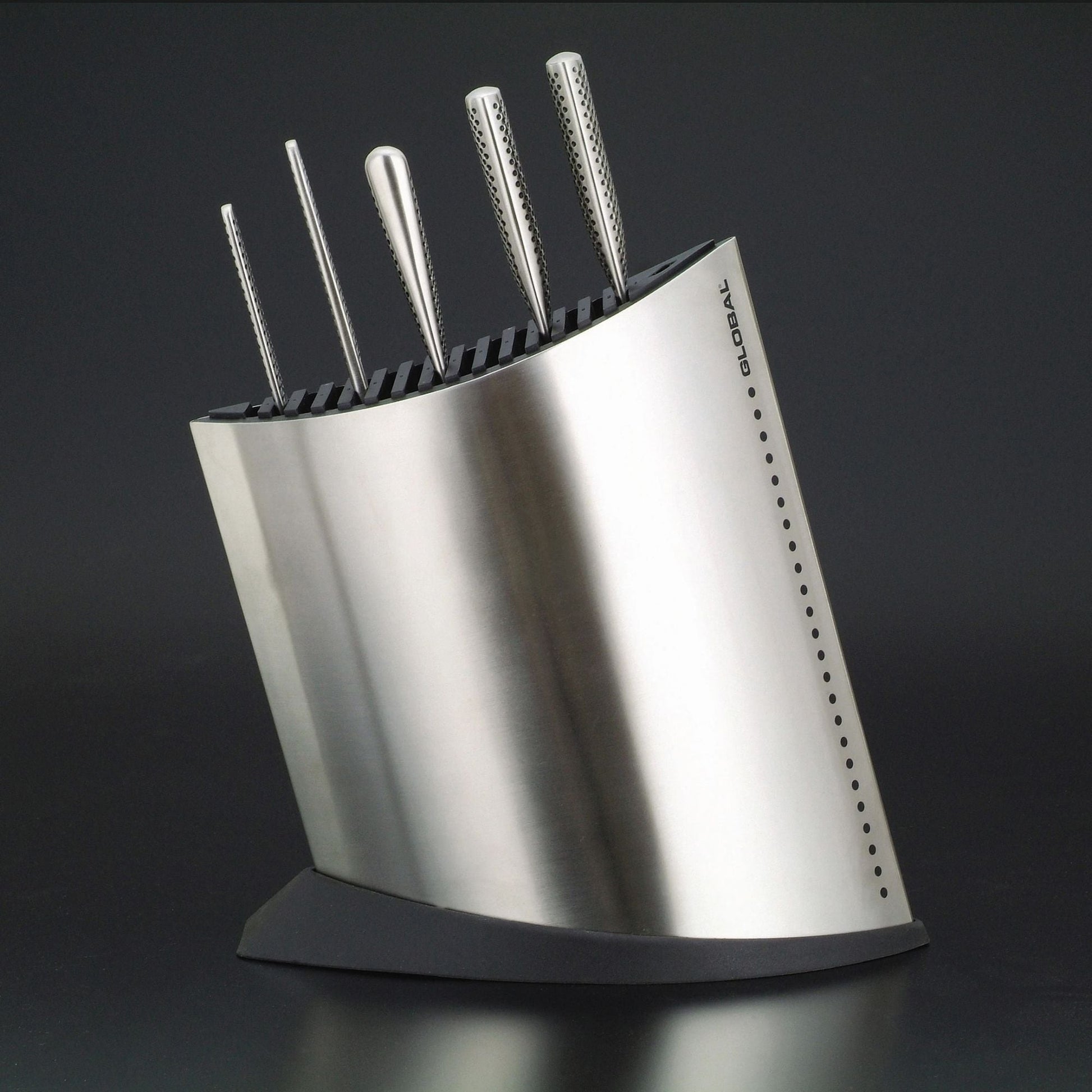 GLOBAL - Bloque de Cuchillos en Forma de Barco, 14 Ranuras, TamaÃ±o L image 1