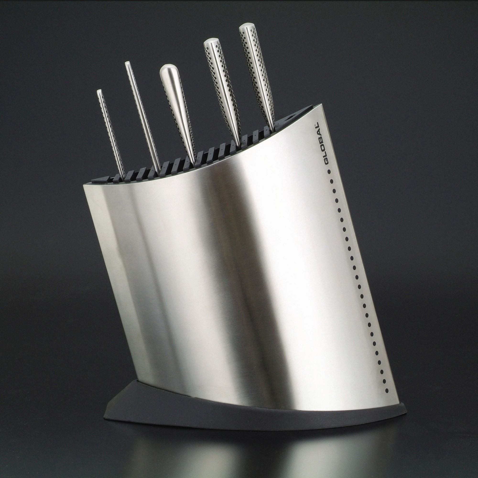 GLOBAL - Bloque de Cuchillos en Forma de Barco, 14 Ranuras, TamaÃ±o L image 1