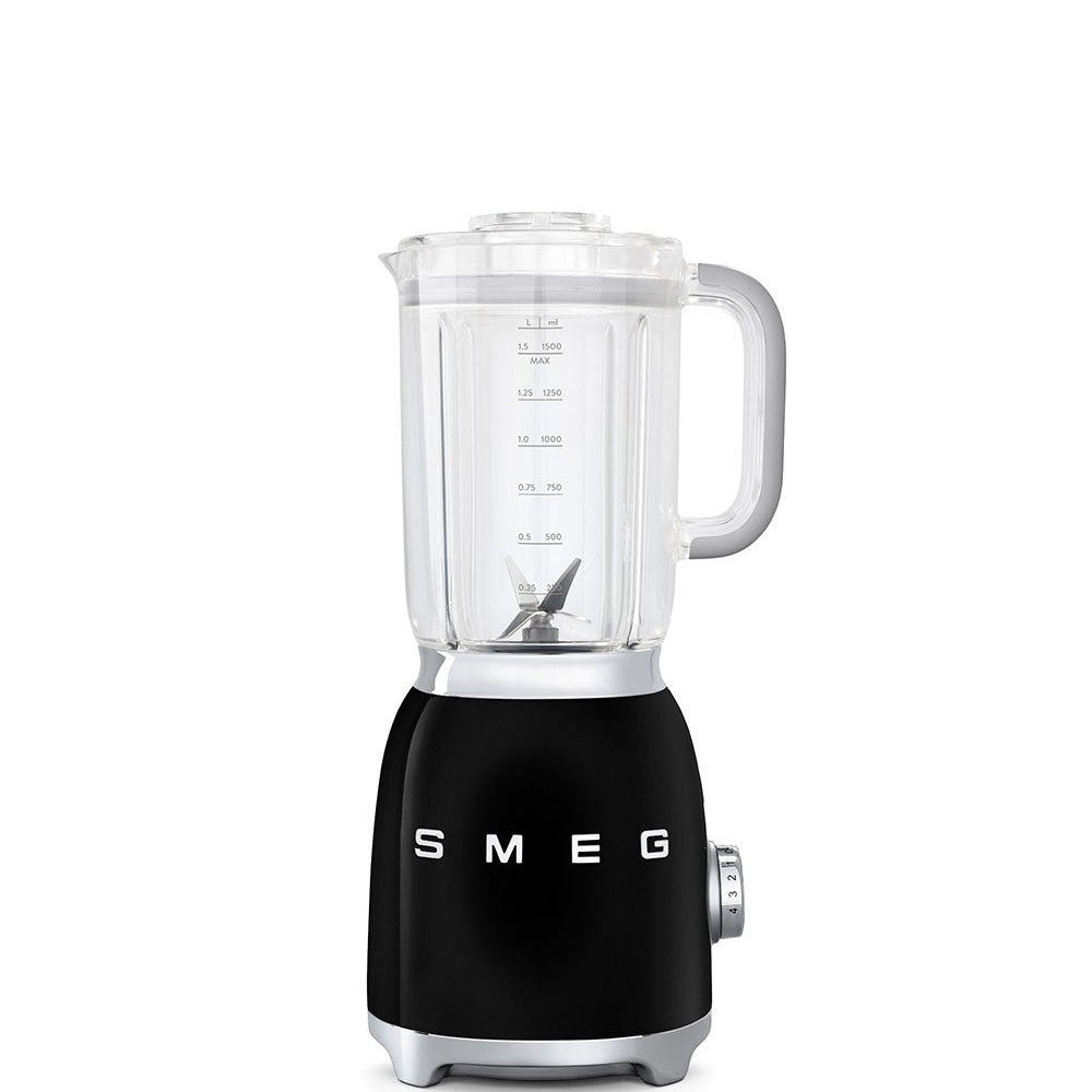 SMEG - Licuadora Estilo Retro 50's - Negra image 0