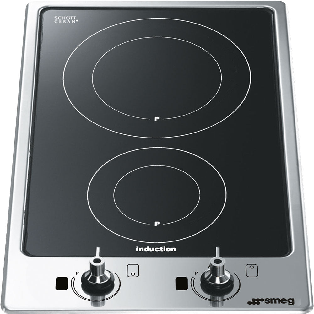 SMEG - Plantilla de Inducción 30 cm / 12", 2 Zonas de Cocción, Perfil Ultra Bajo image 0