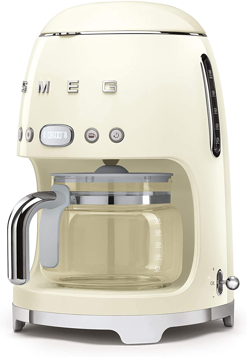 SMEG - Cafetera de Goteo Estilo Retro 50's - Crema image 2