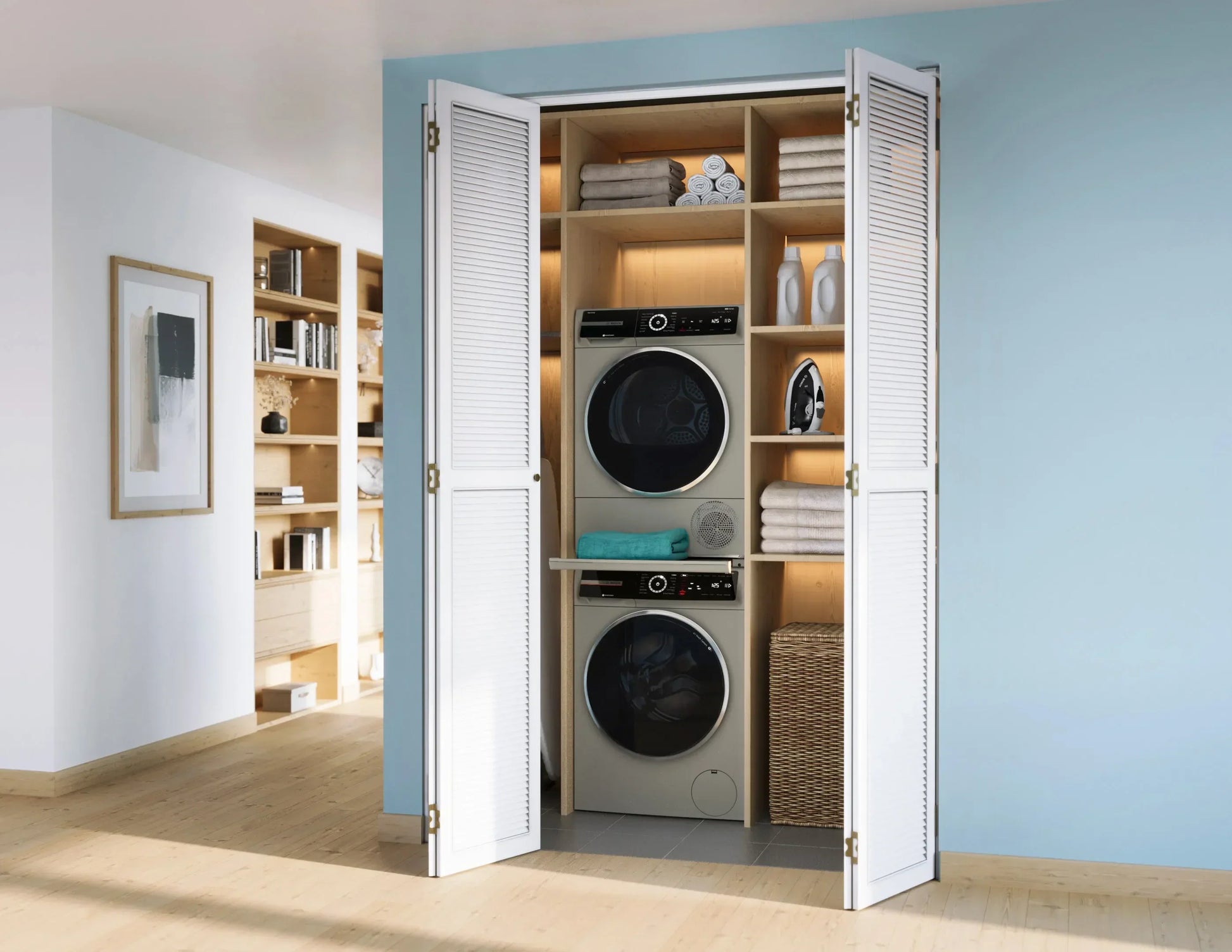 BOSCH - Lavadora de 24" Serie 800 - 208/240V, Cap de 2.5 pies cúbicos, 14 ciclos image 4