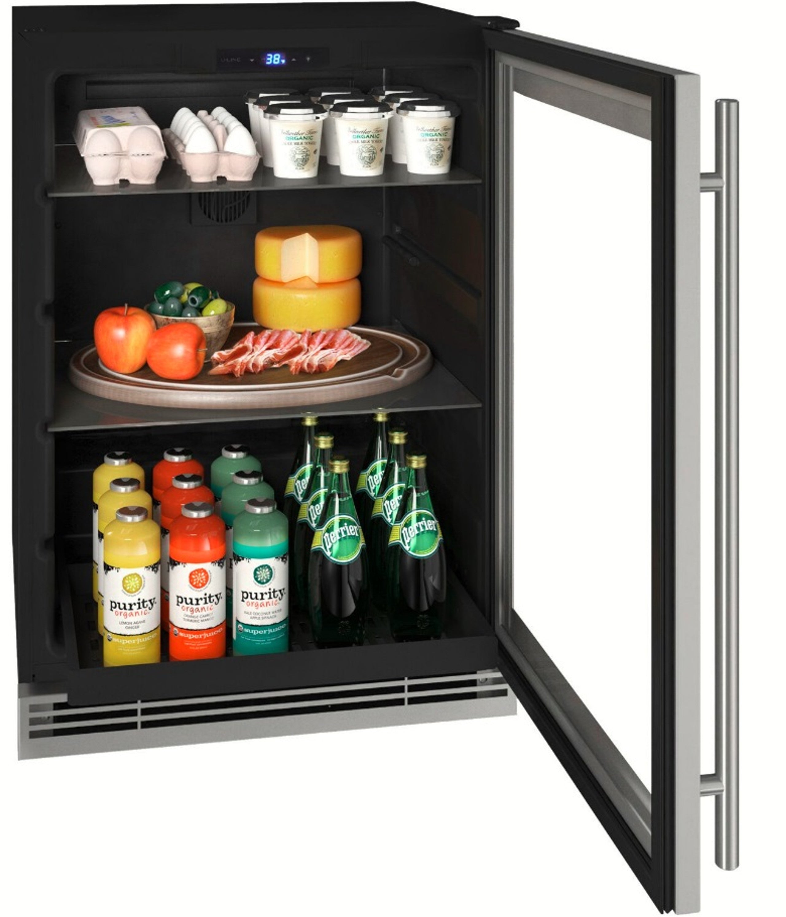 U-LINE - Refrigerador Sólido de 24" con Bisagra Reversible Integrada, 115V image 2