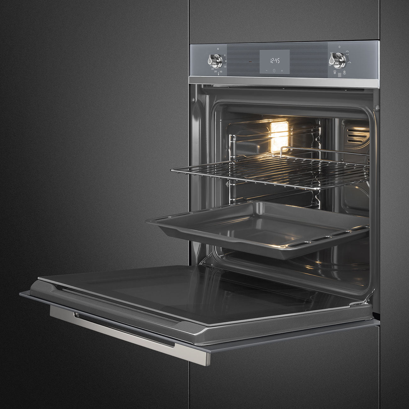 SMEG - Horno Eléctrico Línea de 60 cm / 24", 6 Funciones de Cocción image 3