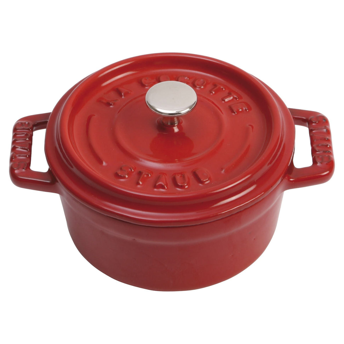 STAUB - Cocotte redonda - 10 cm - Cereza image 0