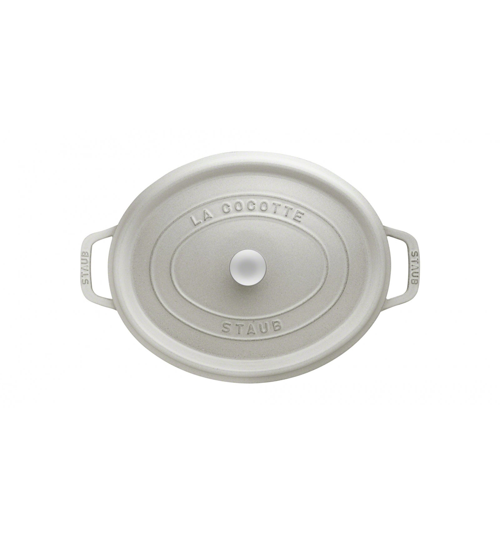 STAUB - Cocotte Ovalada de 29 cm - Trufa Blanca image 3