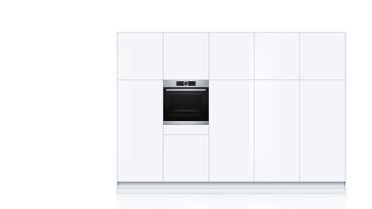 BOSCH - Horno de Vapor Serie 8 de 60 cm - Acero Inoxidable con Cristal Negro image 4