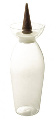 LEGNOART - Aceitera de Vidrio OLEA con Vertedor de Acero Inoxidable image 0