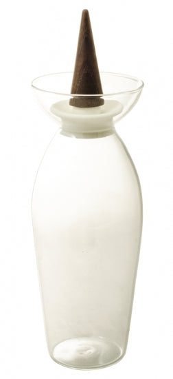 LEGNOART - Aceitera de Vidrio OLEA con Vertedor de Acero Inoxidable image 0