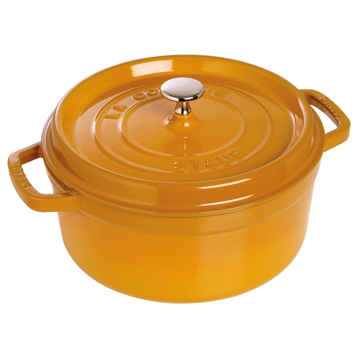 STAUB - Cocotte redonda 28 cm - Mostaza image 0