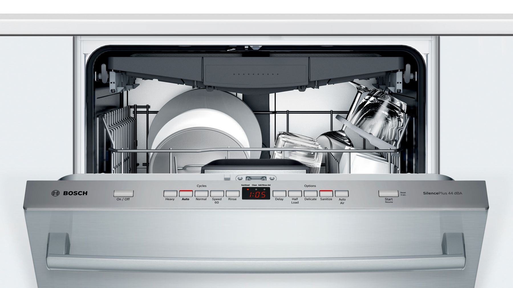 BOSCH - Lavavajillas Serie 500, acero inoxidable - 24" image 2
