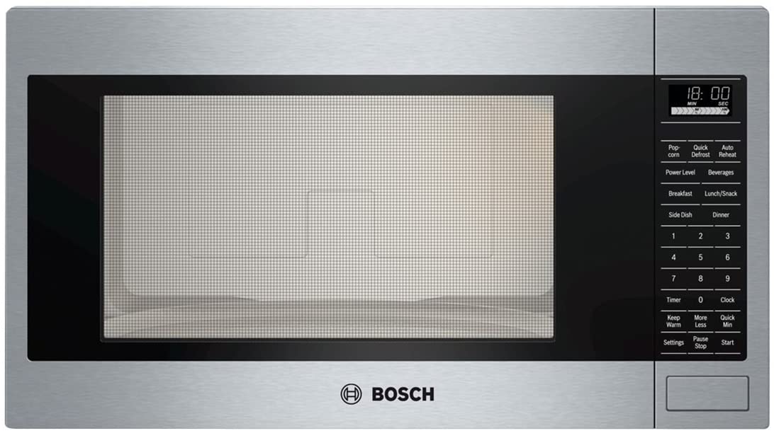 BOSCH - Microondas empotrado de 24", 2,1 cu ft, Serie 500, acero inoxidable image 0
