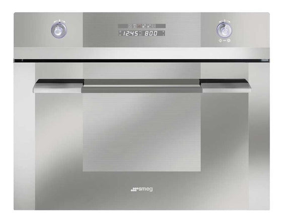 SMEG - Horno Compacto Eléctrico con Microondas, Inox - 60 cm image 0