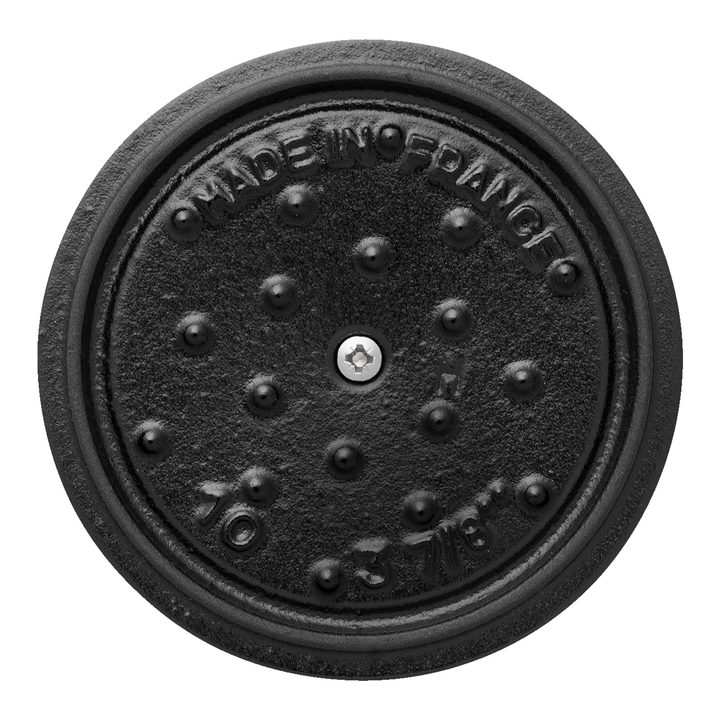 STAUB - Mini Cocotte de 10cm en Blanco Trufa - Hierro Fundido Redondo image 4