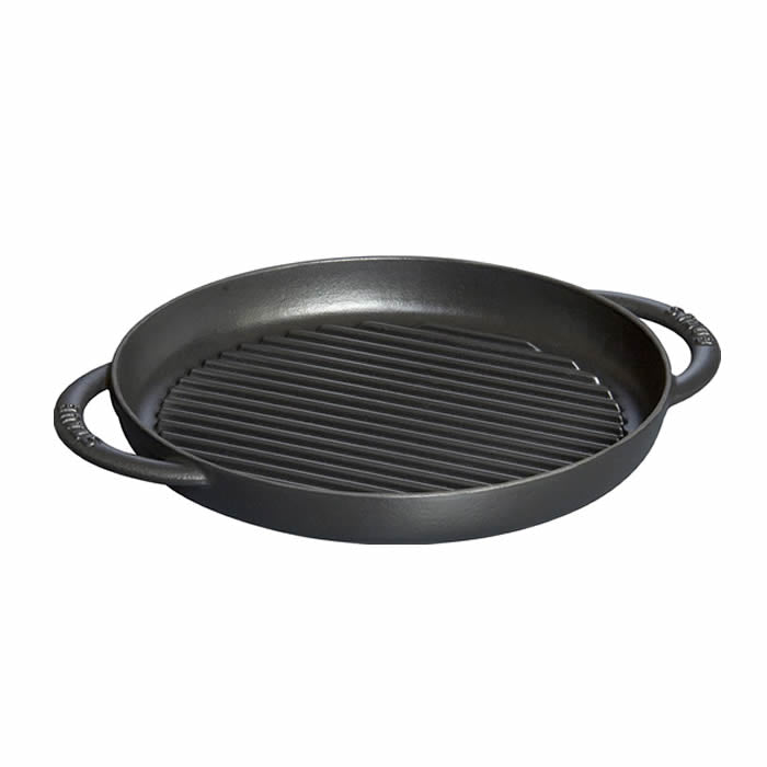 STAUB - Sartén Grill Pure Grill - 26 cm - Gris Grafito image 0