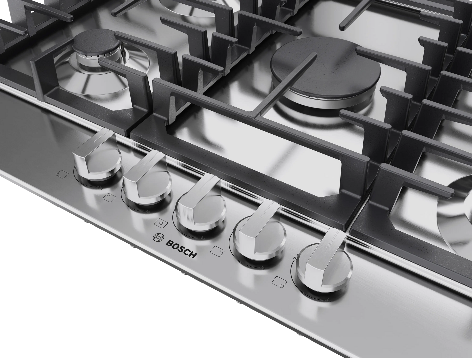 BOSCH - Placa de Gas 30" Serie 300 - 5 Quemadores, Acero inoxidable image 3