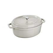 STAUB - Cocotte Ovalada de 29 cm - Trufa Blanca image 0
