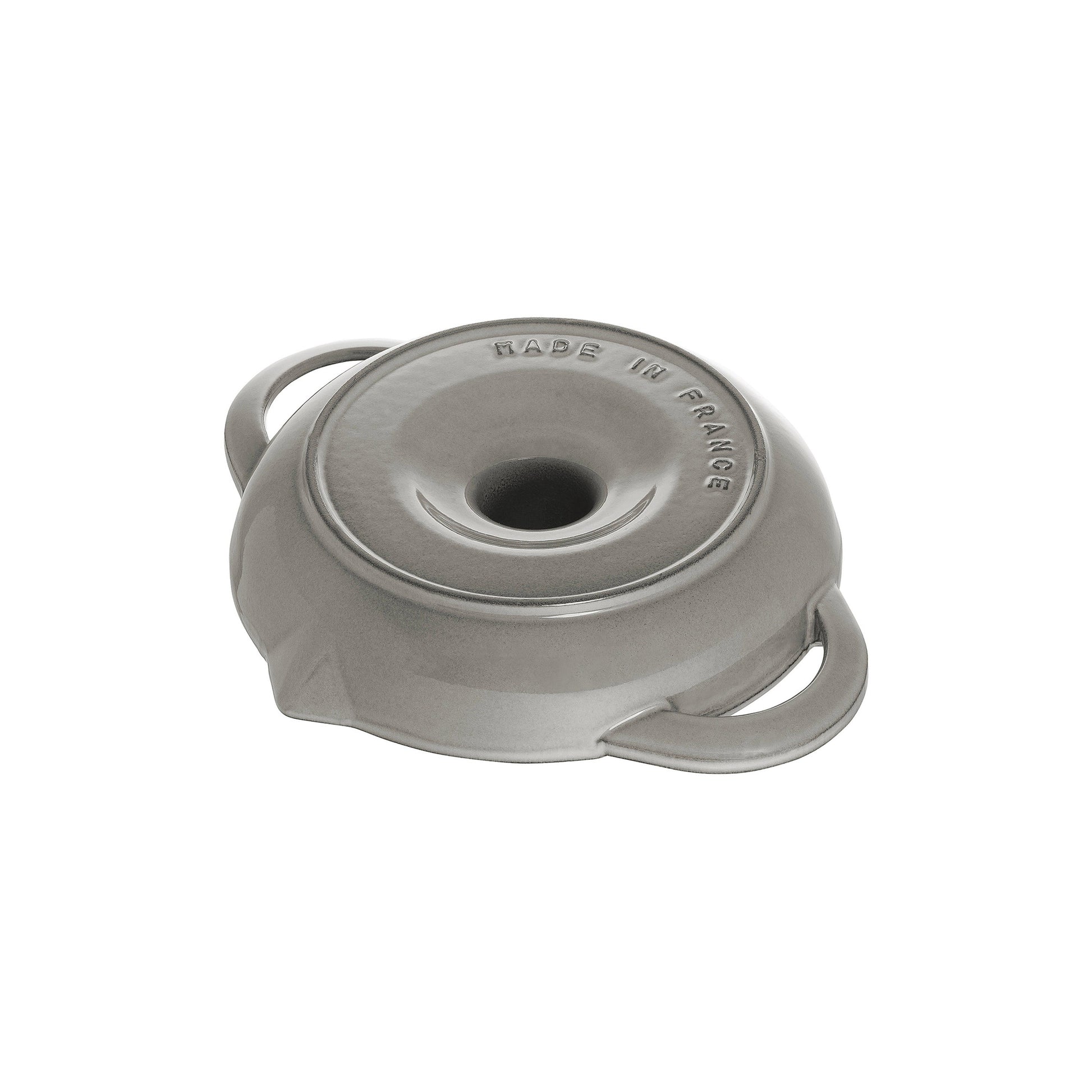 STAUB - Bandeja para Horno de 12cm en Color Gris Uva - Hierro Fundido Redondo image 4