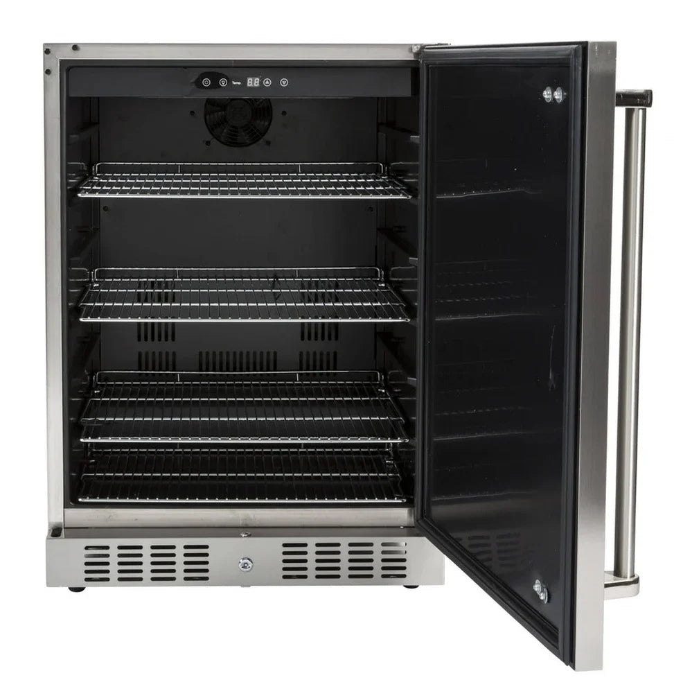 COYOTE - Refrigerador Integrado de 24" con Bisagra Invertida