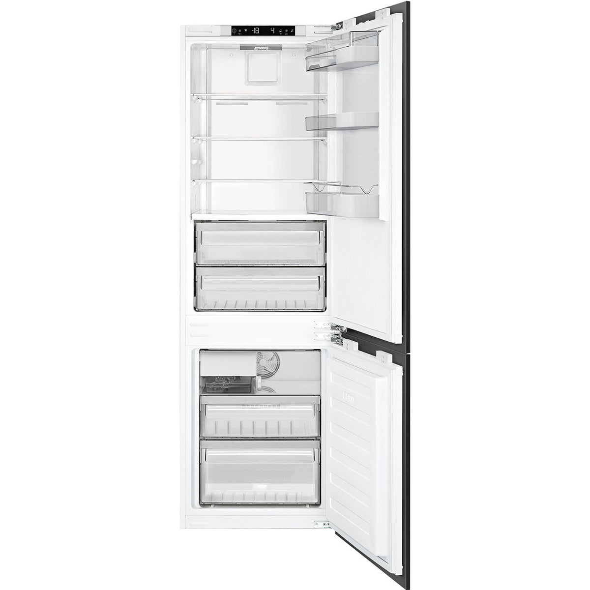 SMEG  - Refrigerador Integrado de 24" con Congelador Inf y Fab de Hielo image 0