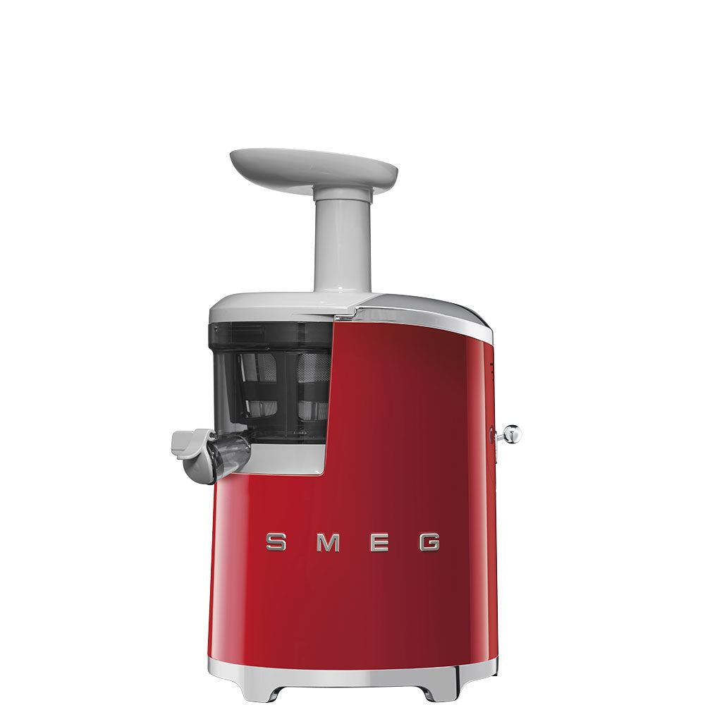 SMEG - Extractor de Jugo Lento Estilo Retro 50's - Rojo image 0