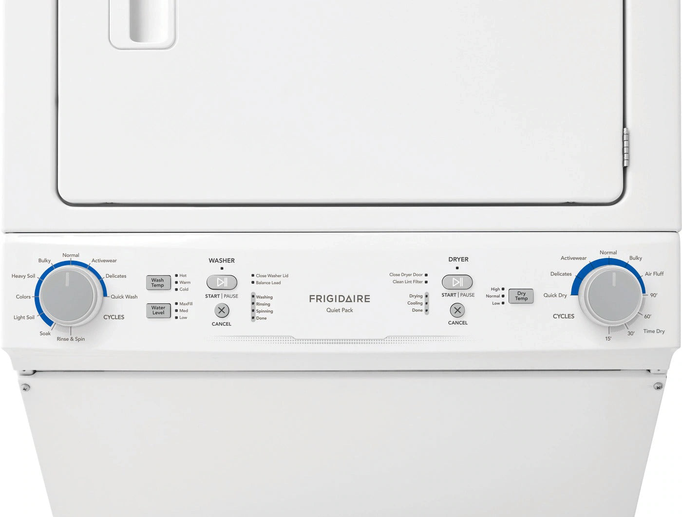 FRIGIDAIRE - Centro Lavadora/Secadora 3.9Â piesÂ³/5.5Â piesÂ³, Blanco image 4