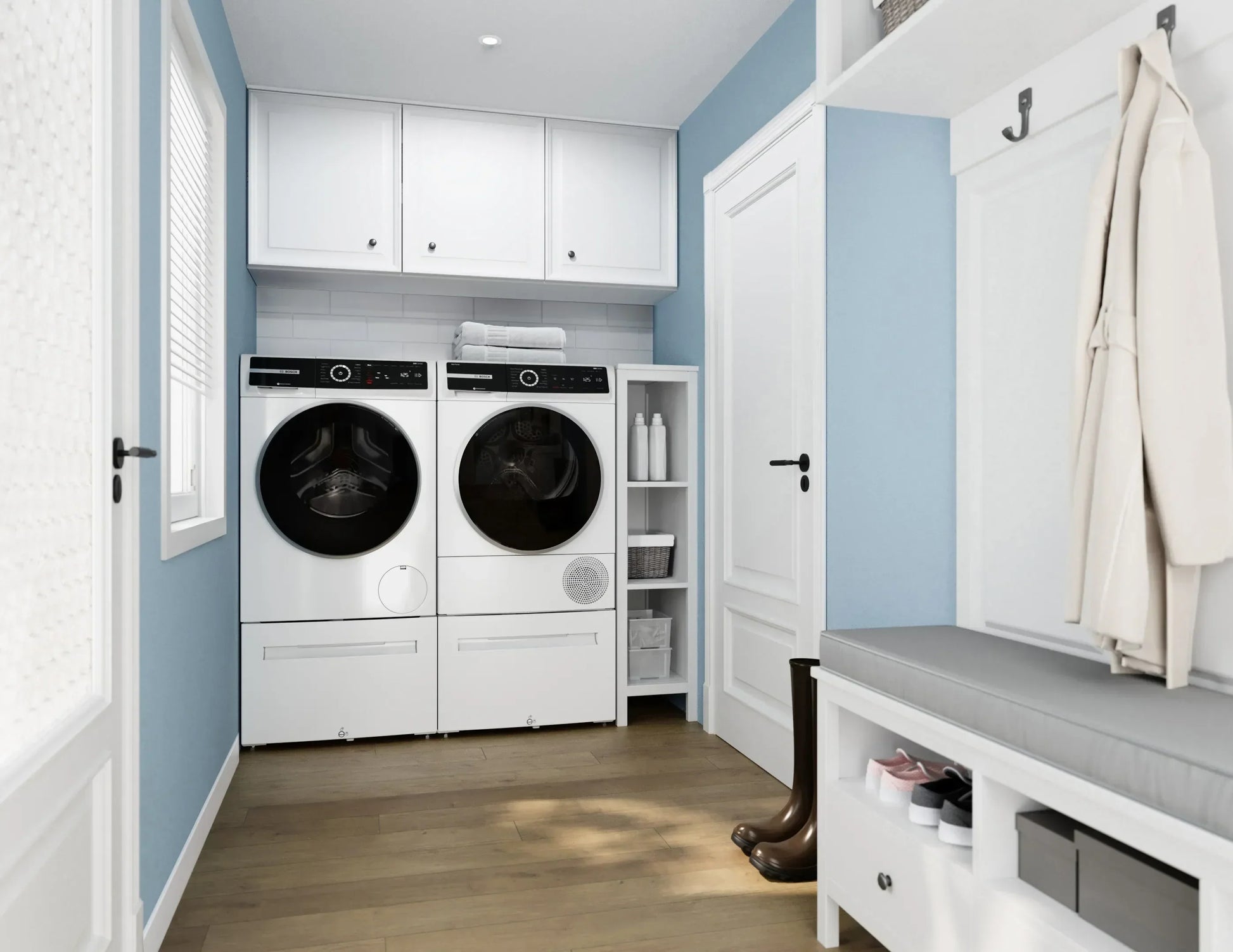 BOSCH - Lavadora Compacta de 24" Serie 500 Cap de 2.5 pies cúbicos image 3