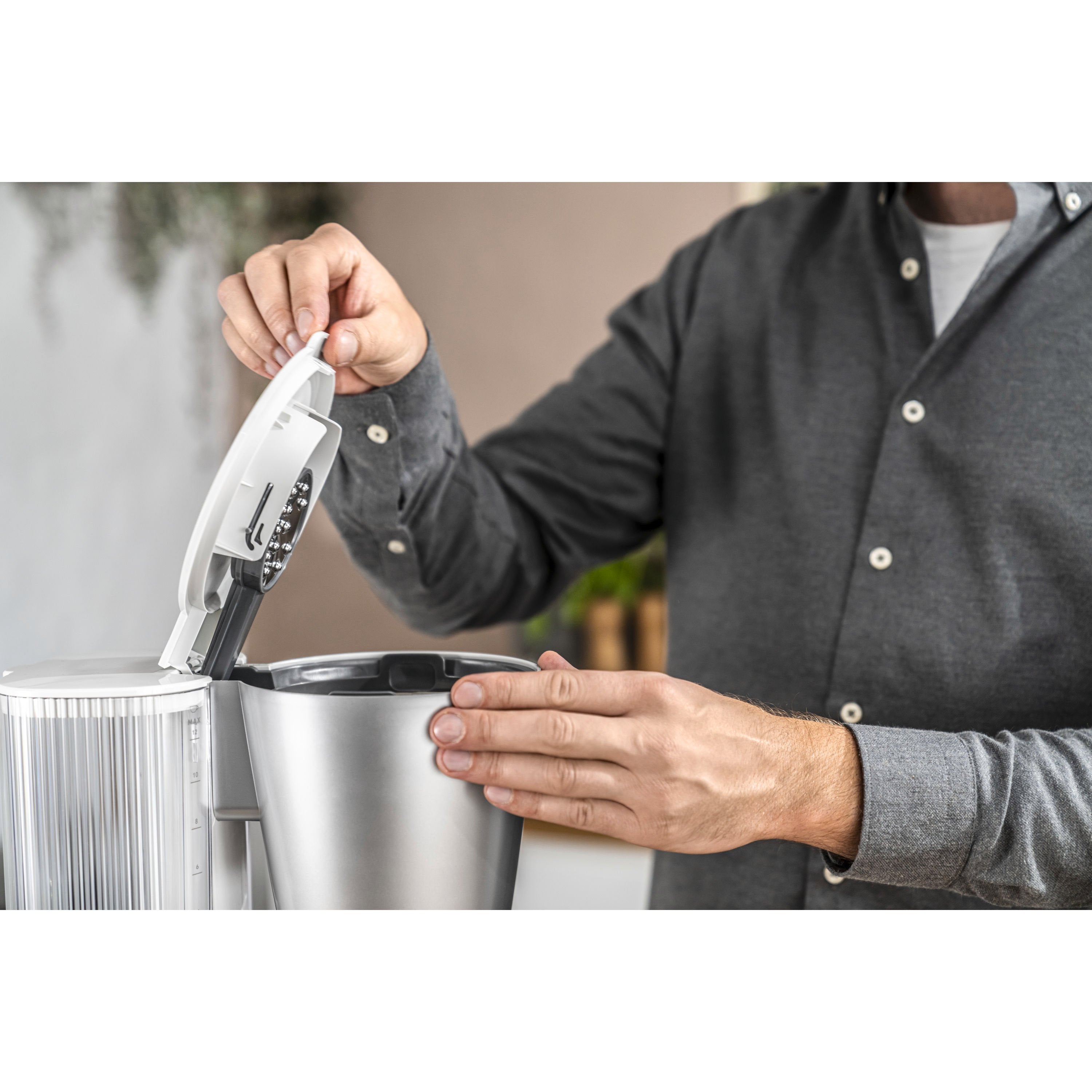 ZWILLING - Cafetera de Goteo Enfinigy 1.5 L / 48 oz - Plata image 1