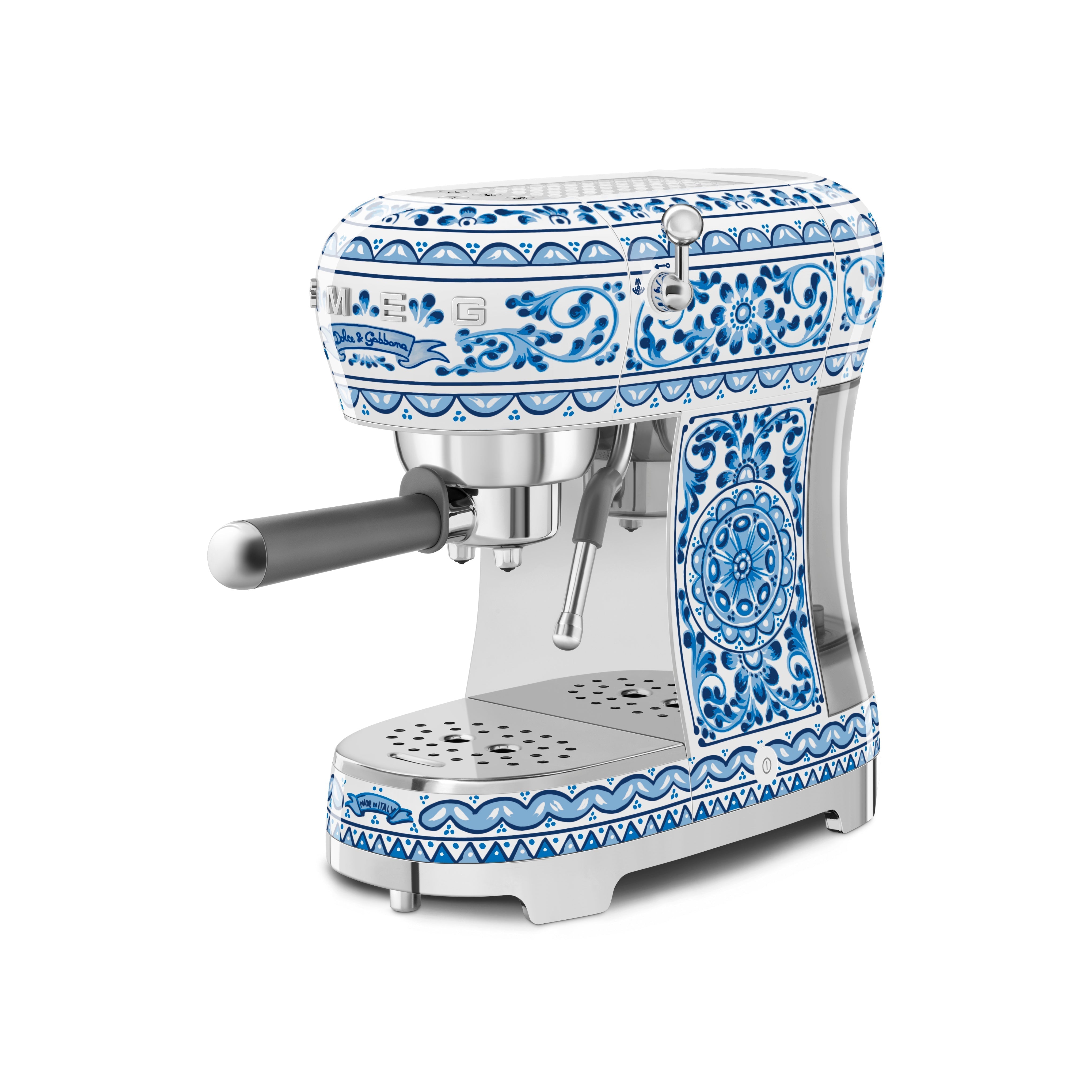 SMEG - Máquina de Espresso Manual - Blu Mediterraneo D&G image 2