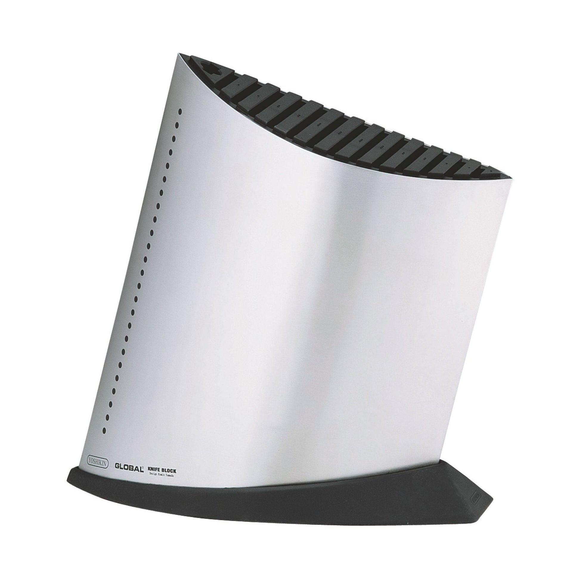 GLOBAL - Bloque de Cuchillos en Forma de Barco, 14 Ranuras, Tamaño L image 0