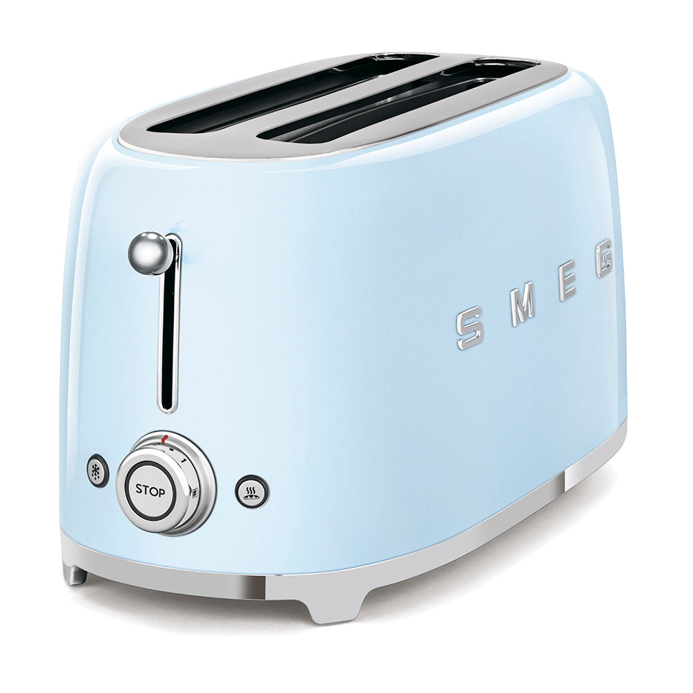 SMEG - Tostadora Estilo Retro 50's - 4 Rebanadas - Azul Pastel image 1