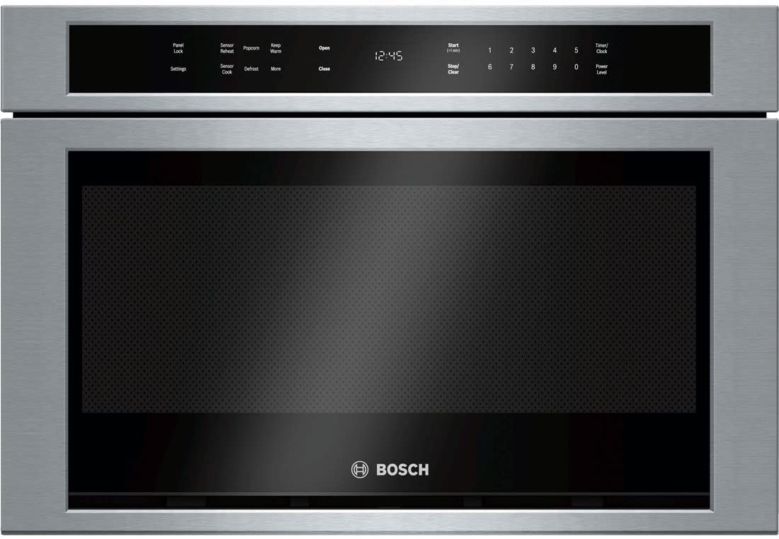 BOSCH - Microondas de cajón de 24", Serie 800, acero inoxidable image 0