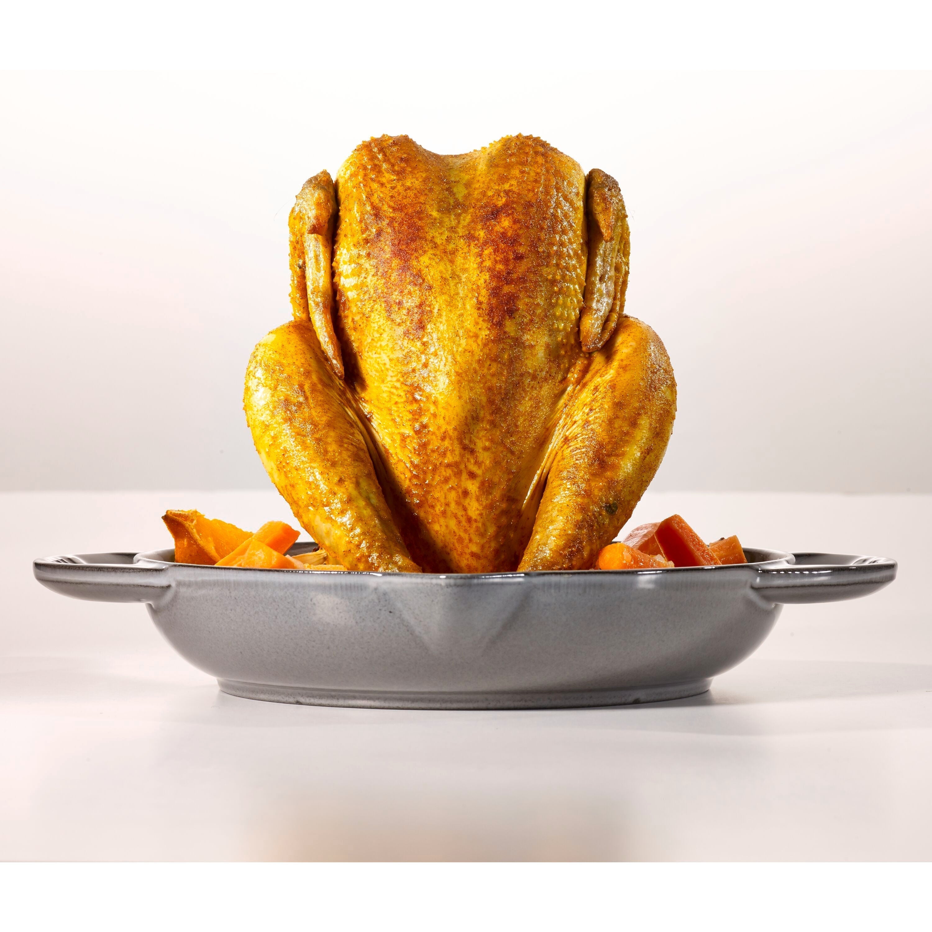 STAUB - Bandeja para Horno de 12cm en Color Gris Uva - Hierro Fundido Redondo image 1