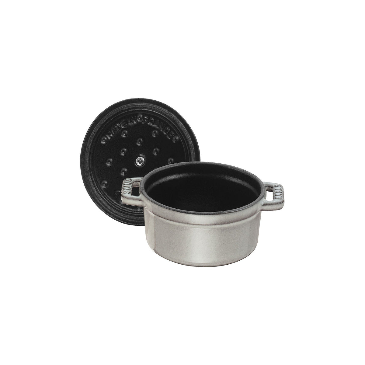 STAUB - Cocotte redonda - 10 cm - Gris grafito image 2
