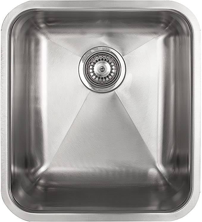 KINDRED - Fregadero de una tina, 9" de profundidad, 19 1/8" de ancho, Undermount image 0