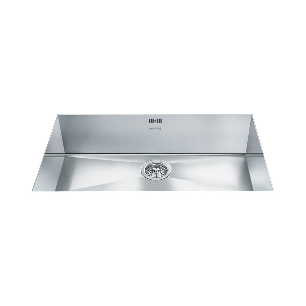 SMEG - Fregadero Quadra de 72 cm - Acero Inoxidable image 1