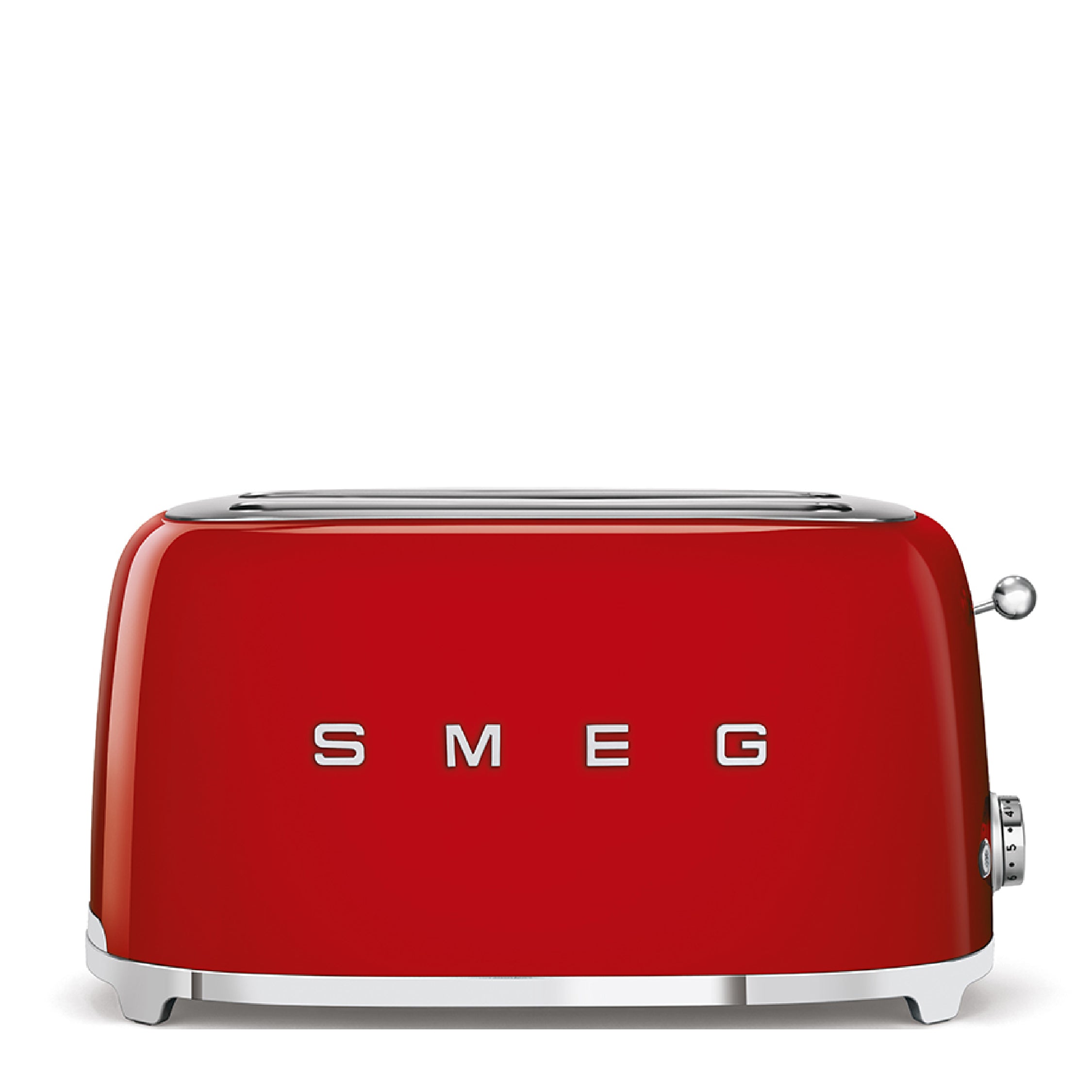 SMEG - Tostadora Estilo Retro 50's - 4 Rebanadas - Roja image 0