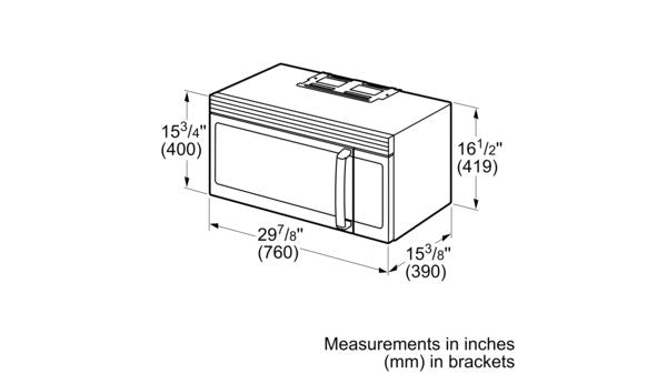BOSCH - Microondas sobre la gama - 30" image 4