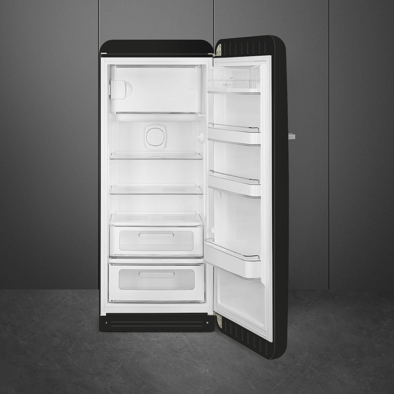 SMEG - Refrigerador Estilo Retro 50's - Negro image 2