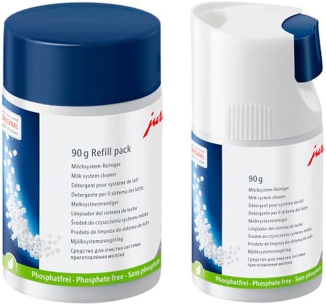 JURA - Limpiador del Sistema de Leche Mini-Tabs 90g con Tapa Dosificadora NA image 2