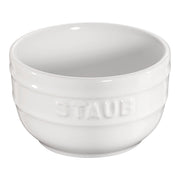 STAUB - Tazón Redondo de 9cm de Cerámica en Color Blanco Puro image 0