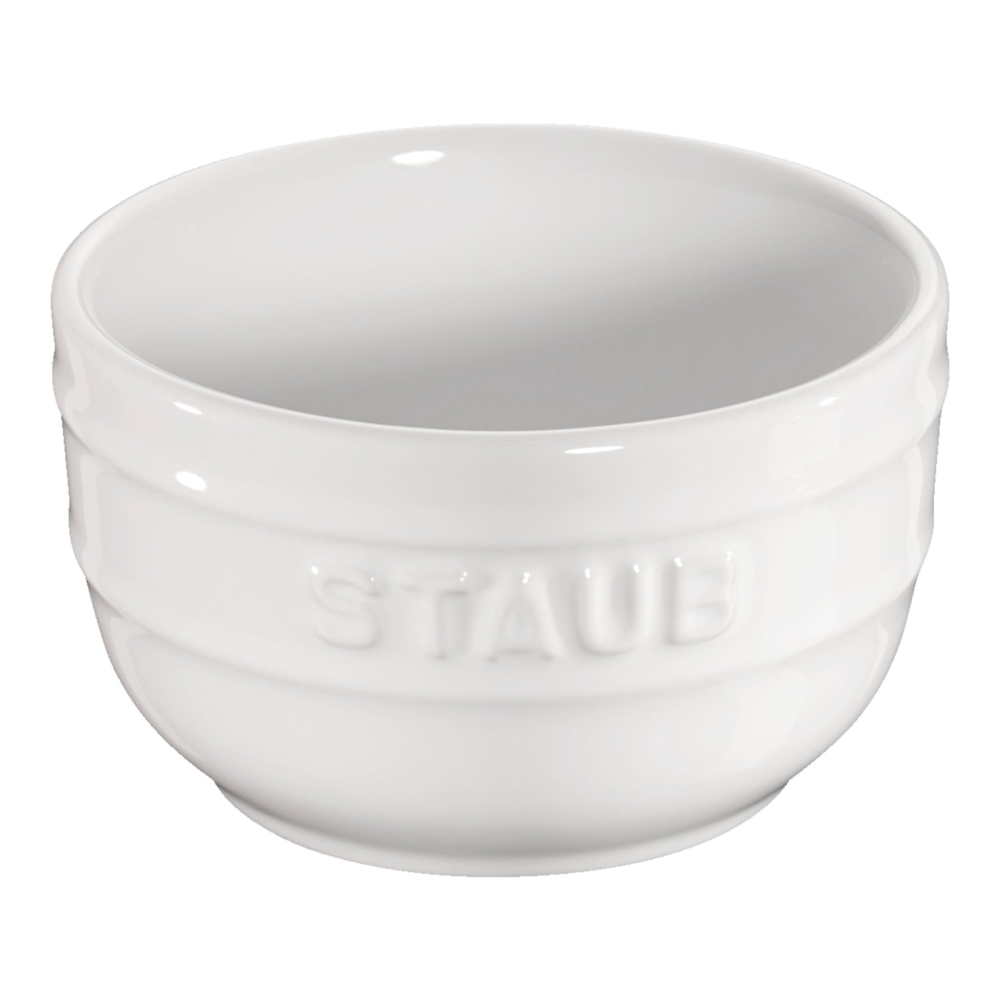 STAUB - Tazón Redondo de 9cm de Cerámica en Color Blanco Puro image 0