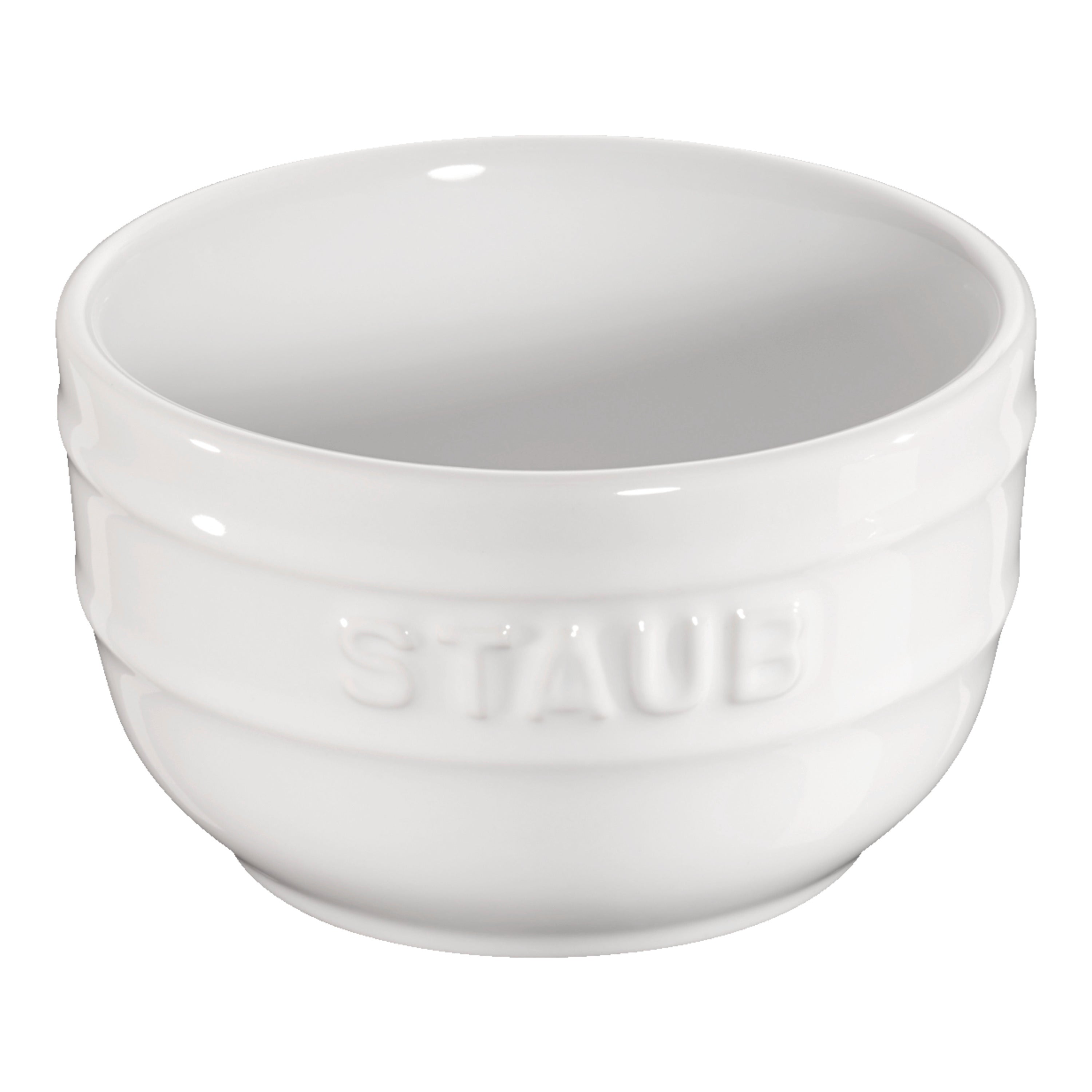 STAUB - Tazón Redondo de 9cm de Cerámica en Color Blanco Puro image 0