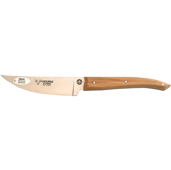 LAGUIOLE - Cuchillo de cocina con mango de olivo image 0