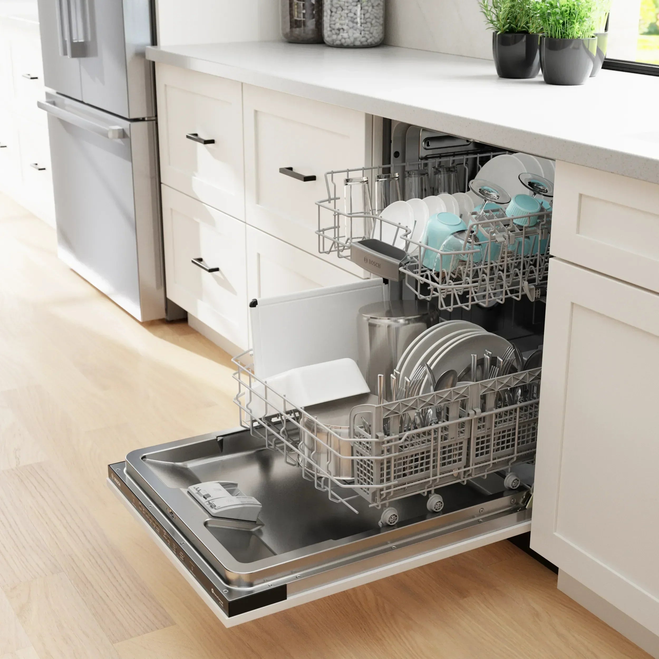 BOSCH - Lavavajillas de 24" Serie 100 Premium Manija de Barra, Personalizable image 5