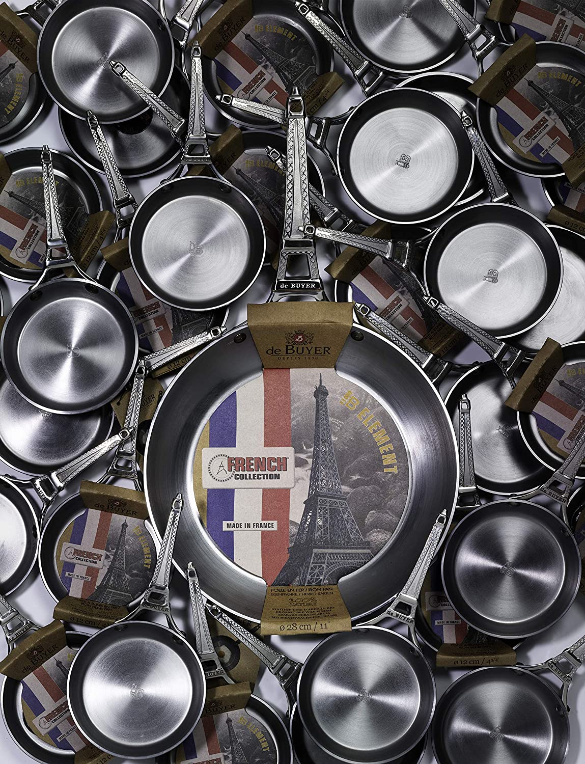 DE BUYER - Sartén redonda de hierro - 12 cm image 1