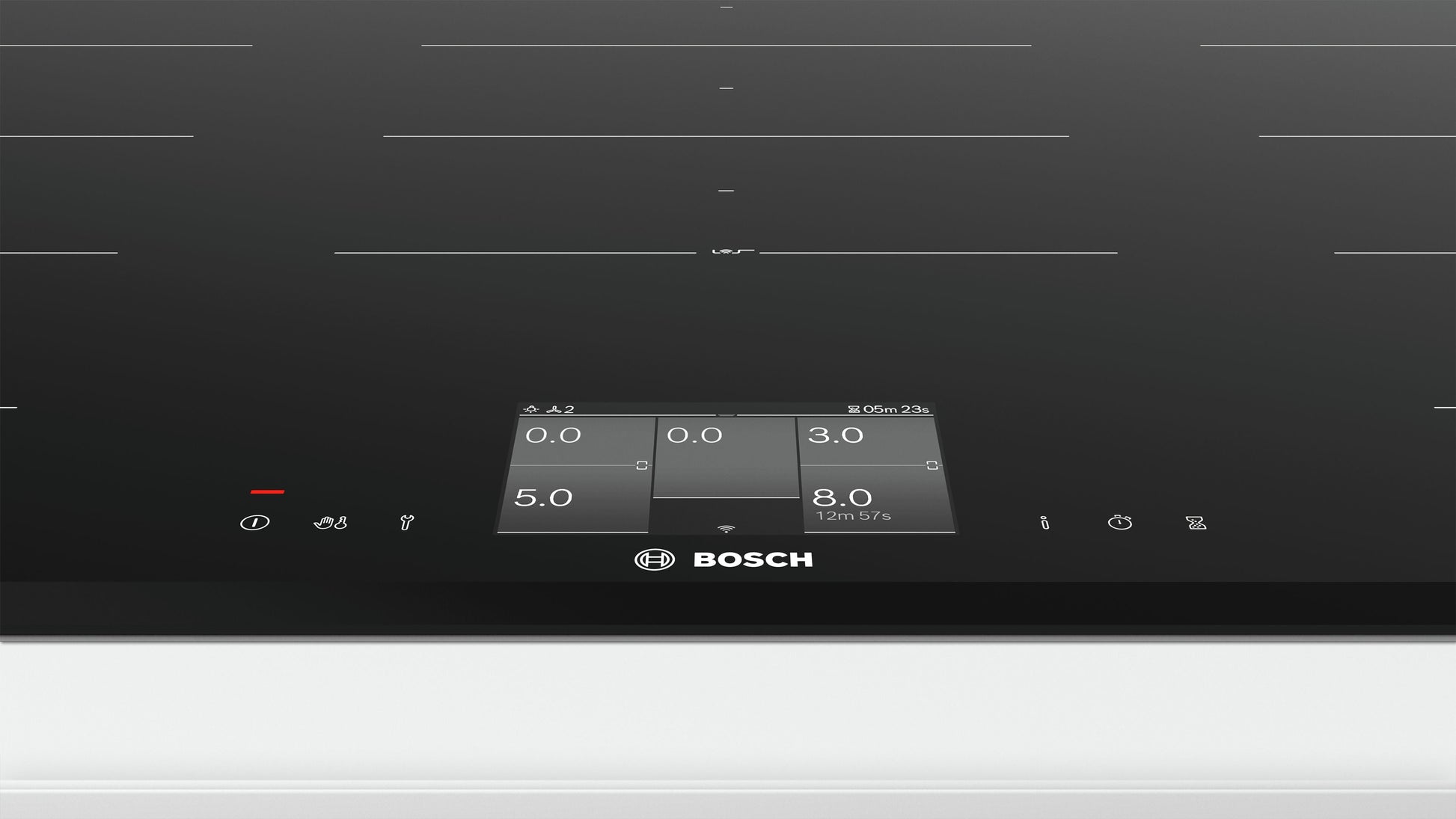 BOSCH - Plantilla de inducción flexible Serie 8, 220-240V-50/60Hz - 90 cm image 2